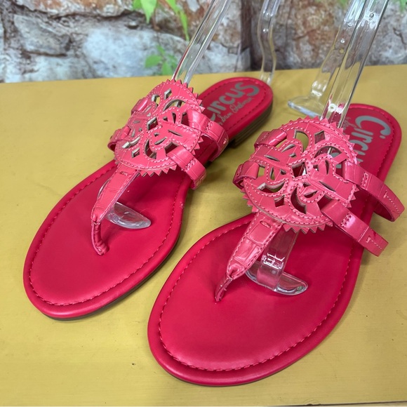 CIRCUS BY SAM EDELMAN Coral Thong Sandals, 10 - Picture 3 of 7